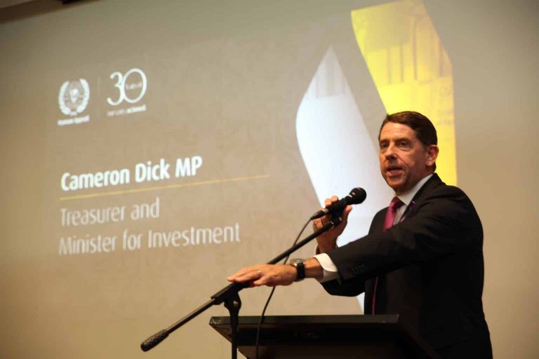 Speech by The Hon. Cameron Dick MP Treasurer and Minister for Investment at Year 12 Muslim Achievement Awards 2021 Brisbane 1536x1024